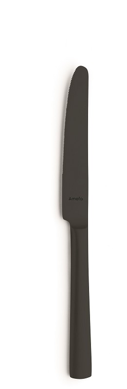 Amefa Ventura Black Satin Dessert knife / dessertmes