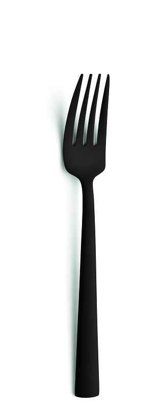 Amefa Ventura Black Satin Dessert fork / dessertvork