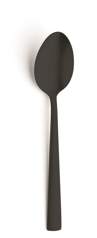 Amefa Ventura Black Satin Dessert spoon / dessertlepel