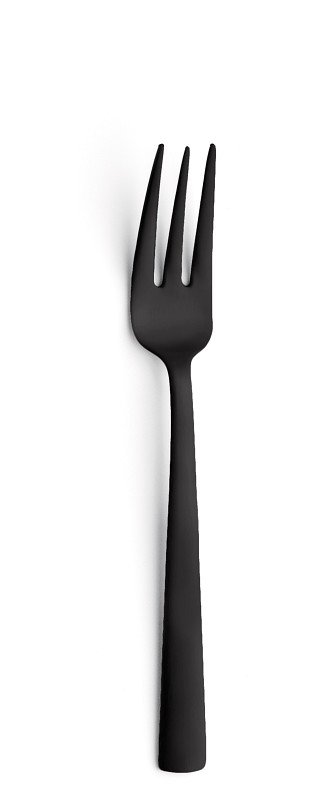 Amefa Ventura Black Satin Cake fork / gebakvork