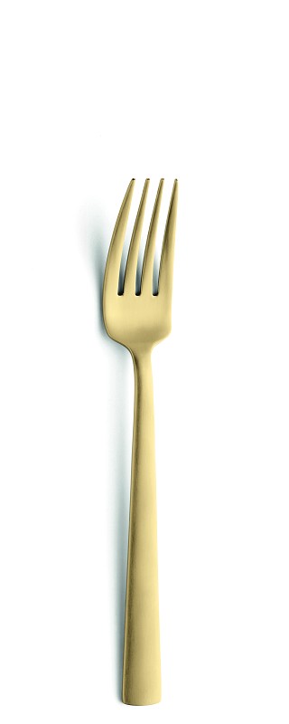 Amefa Ventura Gold Satin Table fork / tafelvork