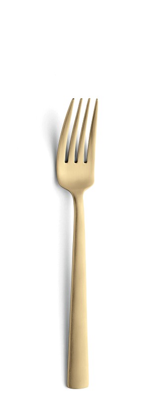 Amefa Ventura Gold Satin Dessert fork / dessertvork