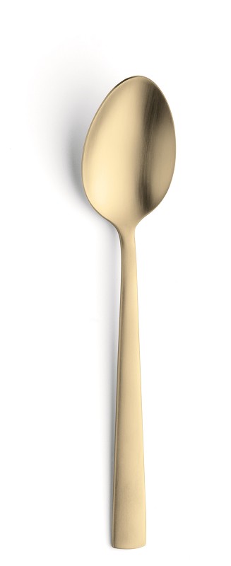 Amefa Ventura Gold Satin Dessert spoon / dessertlepel