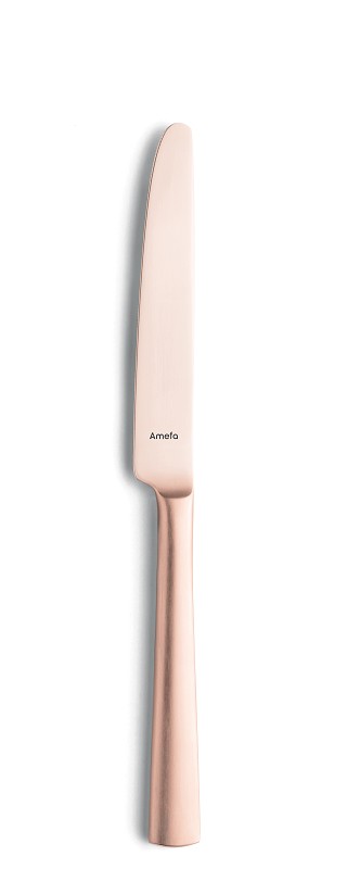 Amefa Ventura Copper Satin Table knife / tafelmes