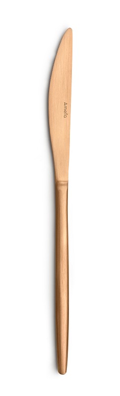 Amefa Soprano Copper Table knife / tafelmes