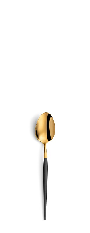 Amefa Soprano Black/Gold Mocca Spoon
