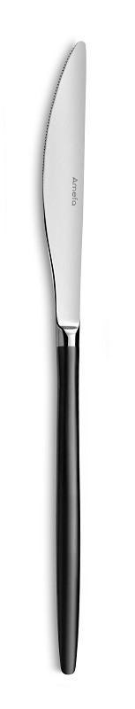Amefa Soprano Black Table knife / tafelmes