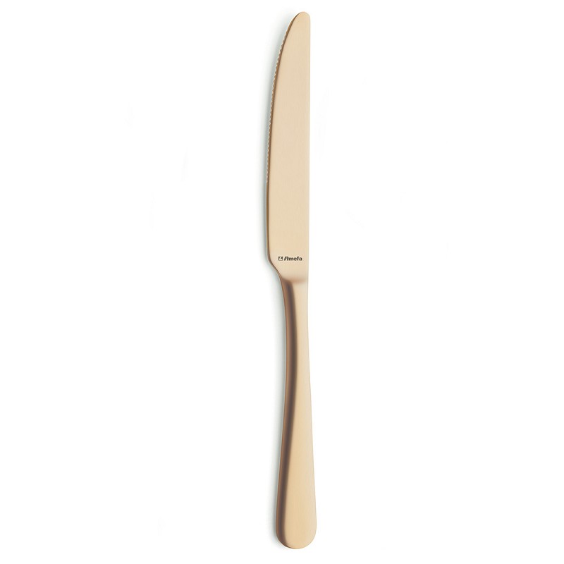 Amefa Austin Gold Table Knife / tafelmes