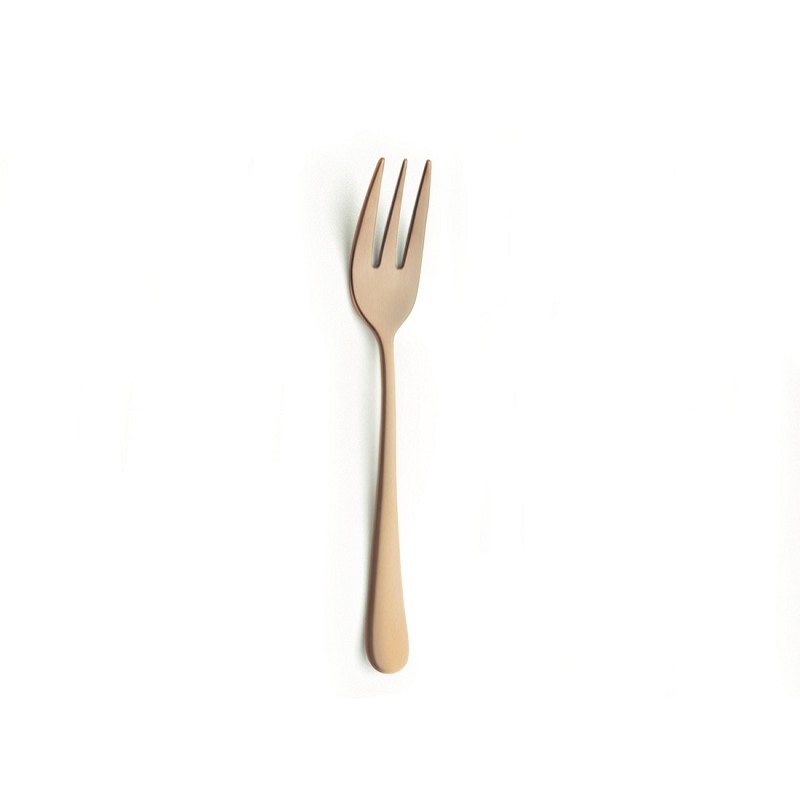 Amefa Austin Gold Cake fork / gebakvork