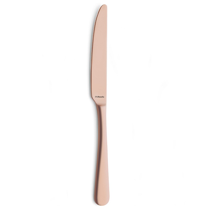 Amefa Austin Copper Table Knife / tafelmes