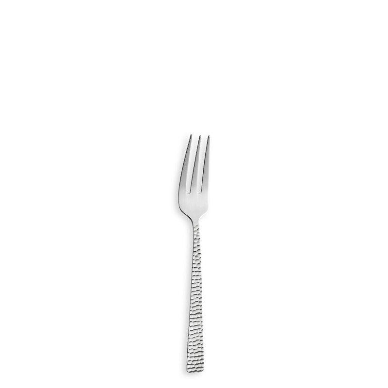 Amefa Felicity Hammered Mirror Cake fork / gebakvork