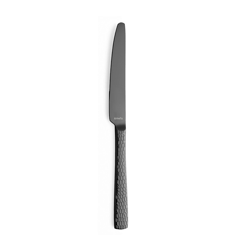 Amefa Felicity Black Table Knife Velvet PVD