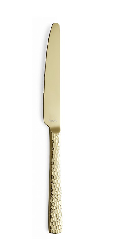 Amefa Felicity Champagne Table Knife champagne PVD