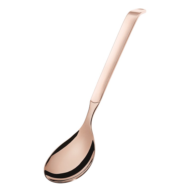 Amefa Buffet Copper Hanging Card Sal. Serv. Spoon large  (Copper PVD)