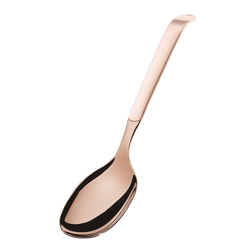 Amefa Buffet Copper Hanging Card Serving Spoon small  (Copper PVD)