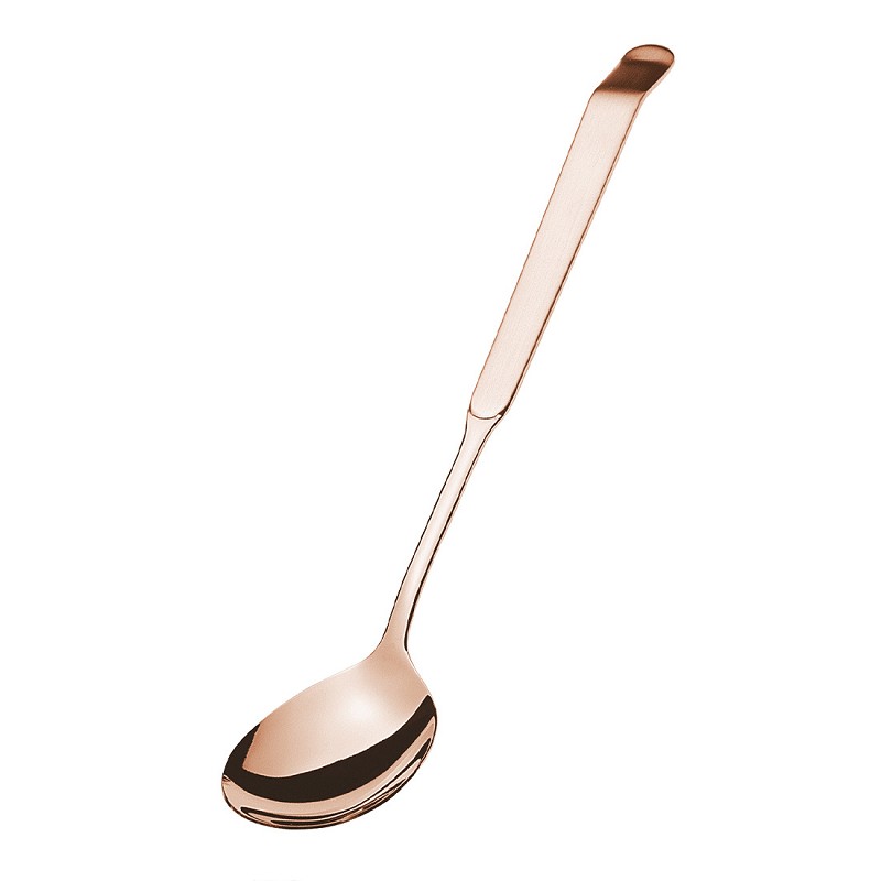 Amefa Buffet Copper Hanging Card Serv. Spoon small in sleeve (Copper PVD)**
