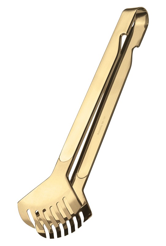 Amefa Buffet Gold Satin Bulk Buffet Serving Tongs (Gold PVD)**