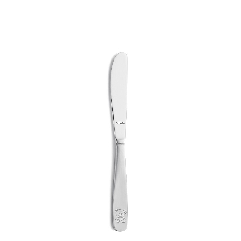 Amefa Bear Satin Children's knife / kindermes