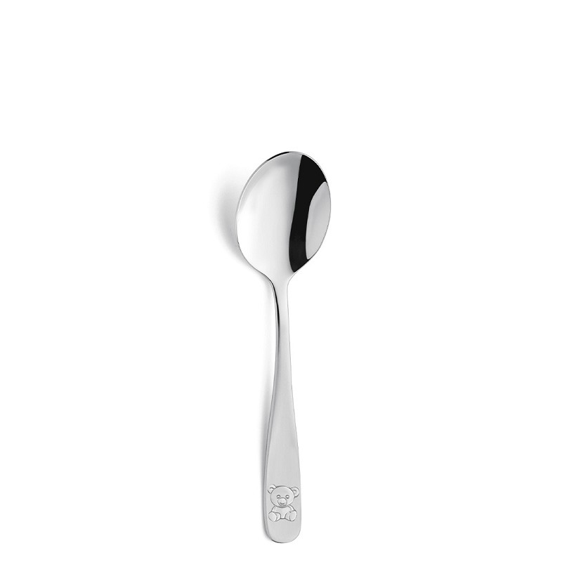 Amefa Bear Satin Children's spoon / kinderlepel