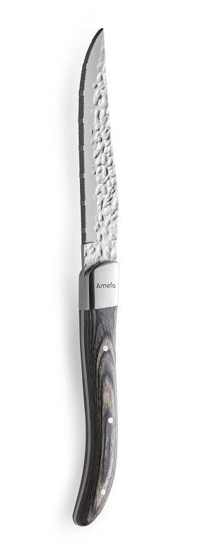 Amefa Royal Steak Steak Knife Lunar Hammered