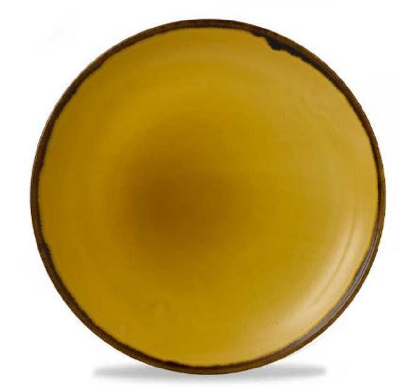 Dudson Harvest bord Mustard 21,7cm