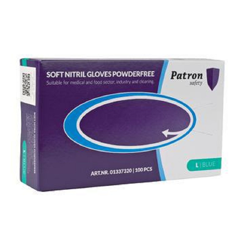 Handschoen Patron Nitril L pak a 100
