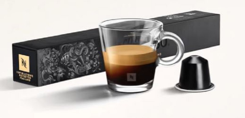 Nespresso Ispirazione Ristretto koffiecup (prijs per cup) Aantal cups per verpakking 10 stuks