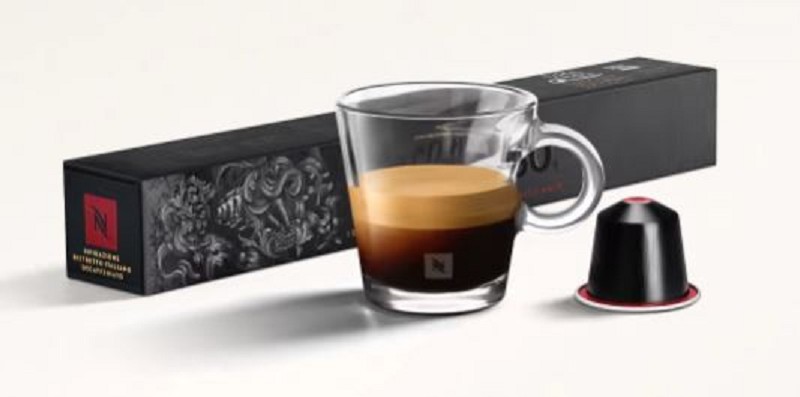 Nespresso Ispirazione Ristretto  Decaffeinato  koffiecup (prijs per cup) Aantal cups per verpakking 10 stuks