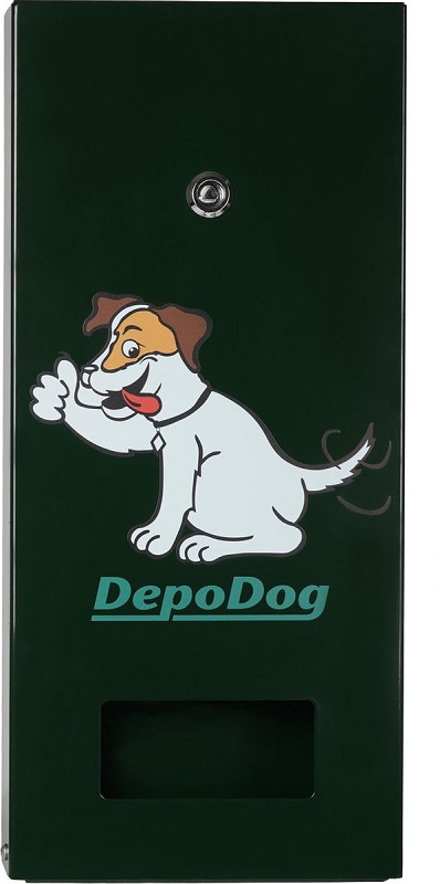 DepoDog Junior Dispenser (donkergroen)