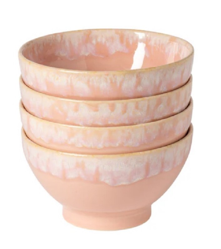 Costa Nova Latte Bowls 15cm a 4st Pink