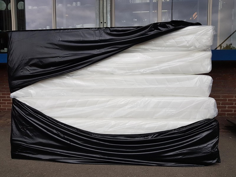 Matras Opberghoes Met Rits 90x200x122