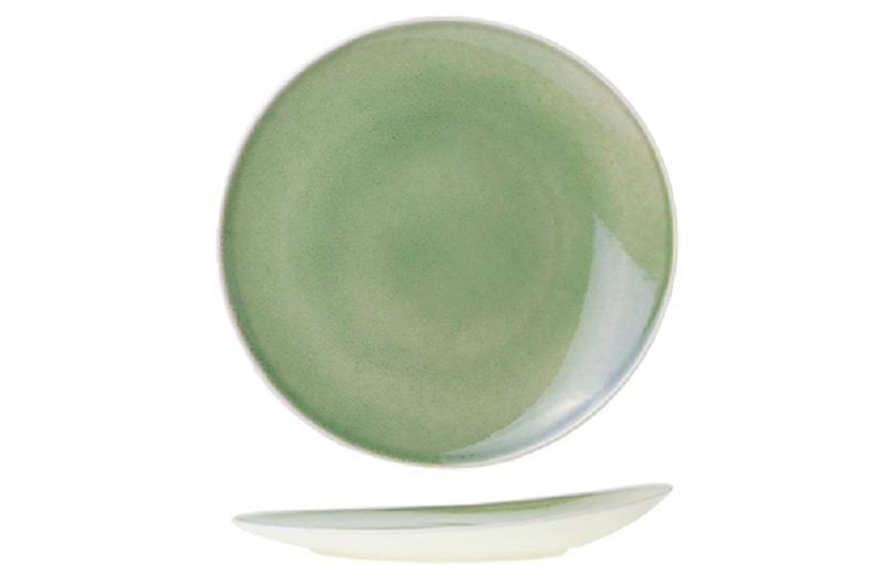 Chrome Green Plat Bord 27cm