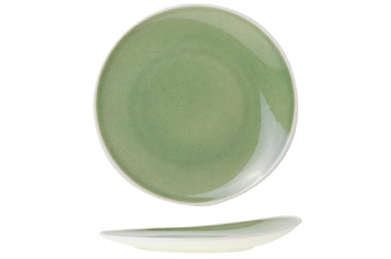 Chrome Green Plat Bord 21cm