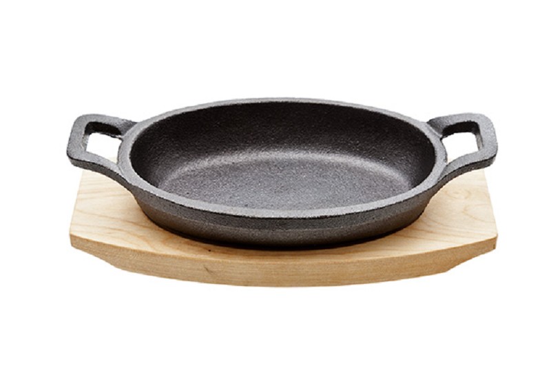 Gietijzer Gratinschaal 15.5-20x10cm