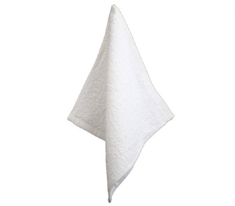 Gastendoek Wit 30x30 cm wit
